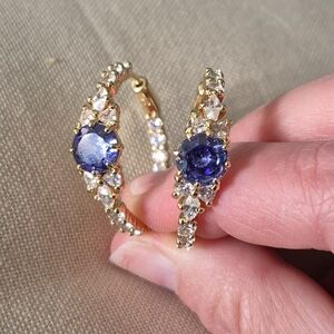 Bomb Party Gold Hoop Earrings